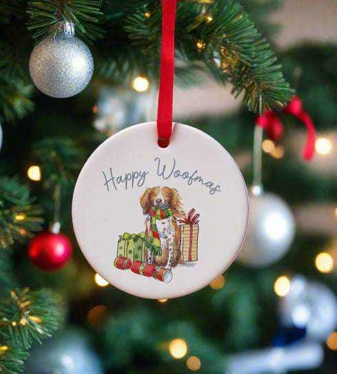 Sprocker Ceramic Circle Decoration